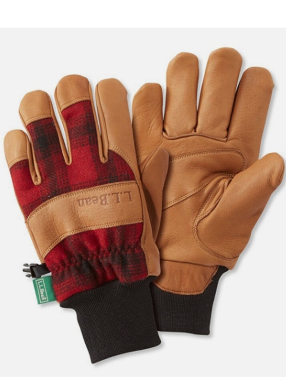 L.L. Bean Rangeley Womens Large Dearskin Gloves